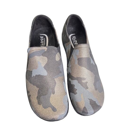 Klogs Footwear Moxy Clogs Womens Size 10 Shoes Camo Slip Resistant Nursing - Picture 1 of 7